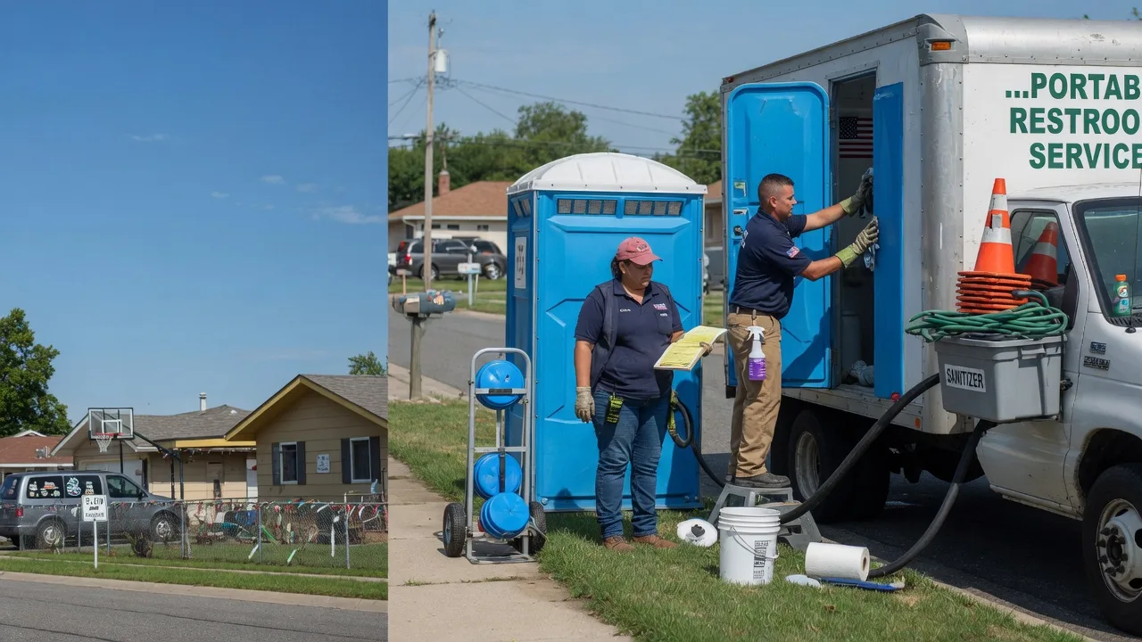 Portable Toilet Rental in Wardell, MO near me